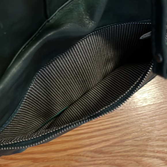 Free People x Old Trend Bryan Backpack Green NWT - Picture 16 of 17